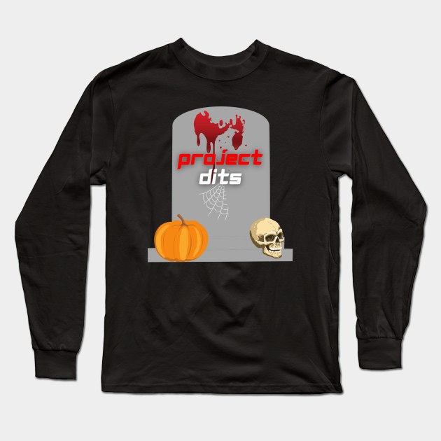 Project Dits Halloween Long Sleeve T-Shirt by project dits 